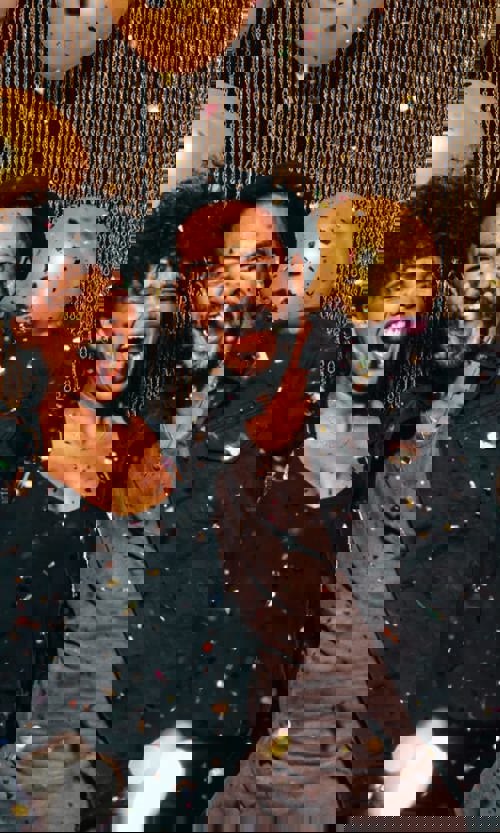 TOAST THE HAPPY COUPLE